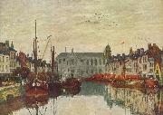 Kanal in Bruxelles Eugene Boudin